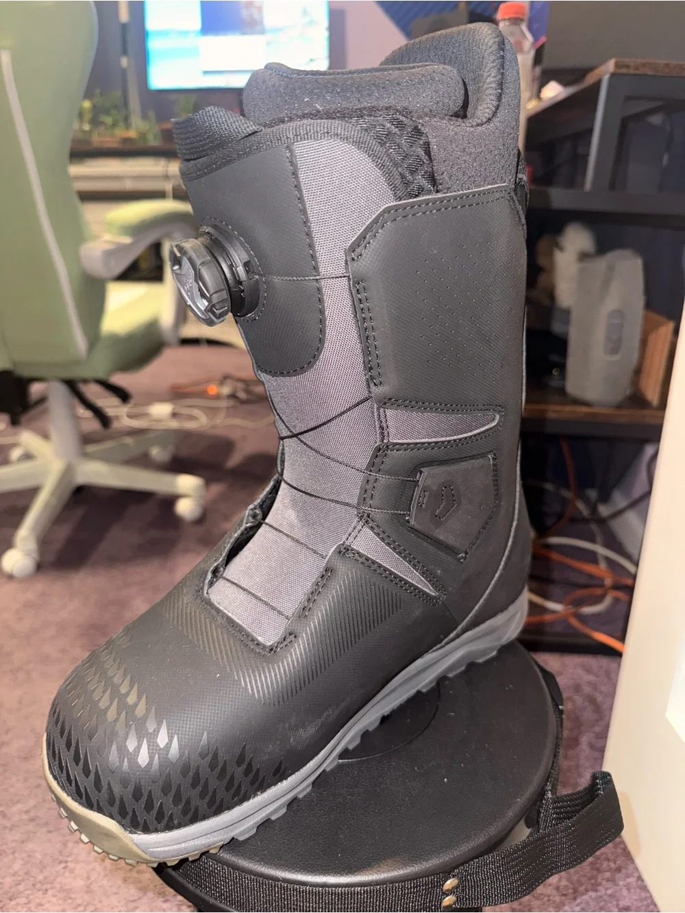 Nidecker Altai double Boa Men's Black Snow Boots new no tags